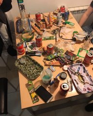 Наш судейский стол на Spannabis