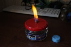 Пламя спиртовки