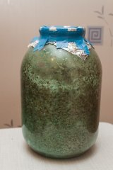 Обросшая трехлитровая банка